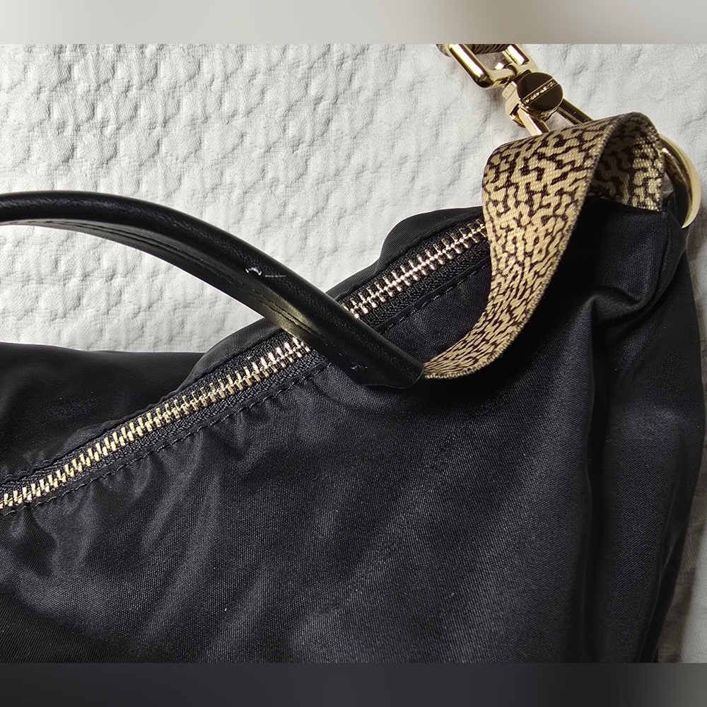 Borbonese Black Crossbody Purse - Picture 5 of 11